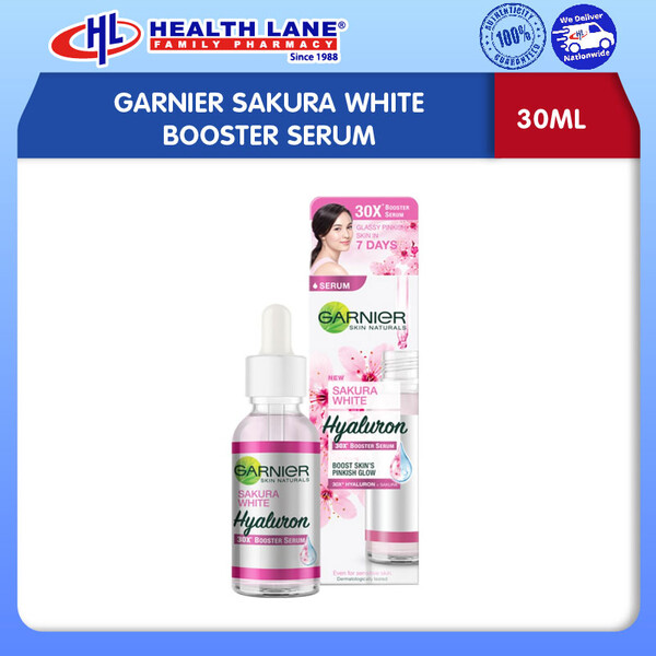 GARNIER SAKURAPUTIHBOOSTER SERUM 30ML